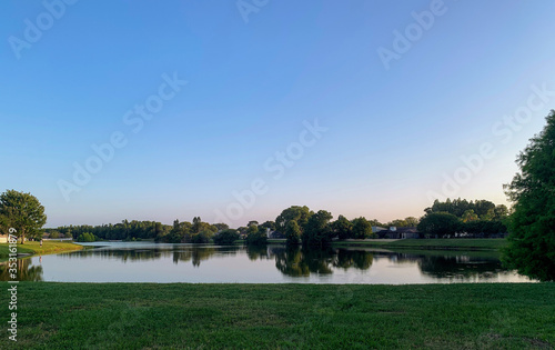 lake in the park