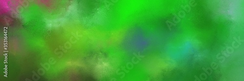 Wallpaper Mural abstract vintage horizontal background with forest green, lime green and old mauve color. can be used as header or banner Torontodigital.ca