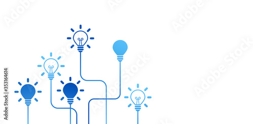 lampadina, idea, colori, creatività, idee	
