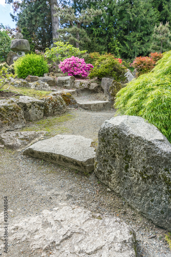 Garden Path With Rocks 2