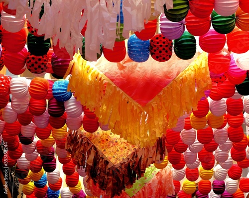 Farolillos de Feria de Málaga