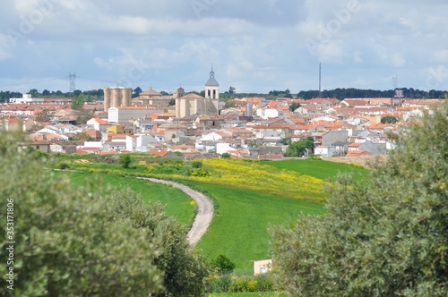 Vista de Villarejo de Salvanés, Comunidad de Madrid