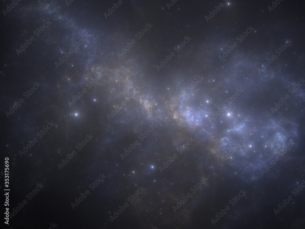 Stars and nebula 25