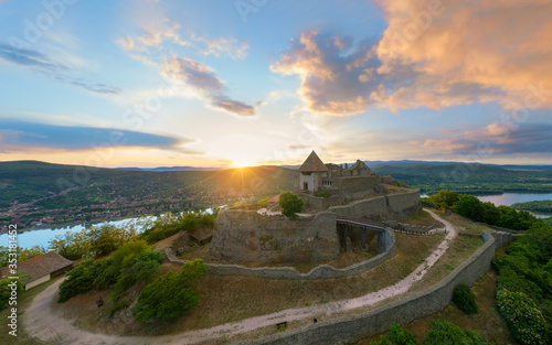 Φωτογραφία Amazing aerial landscapes about the Visegrad Castle in Hungary