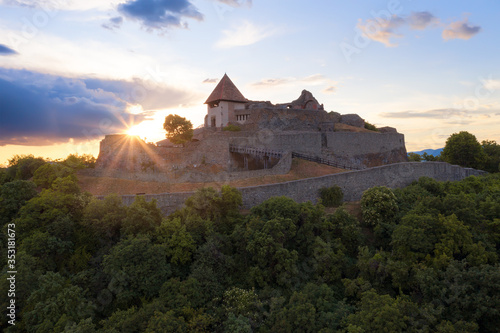 Φωτογραφία Amazing aerial landscapes about the Visegrad Castle in Hungary