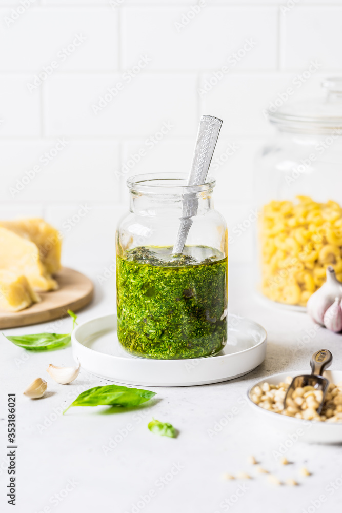 Pesto with Ingredients Pesto with Ingredients
