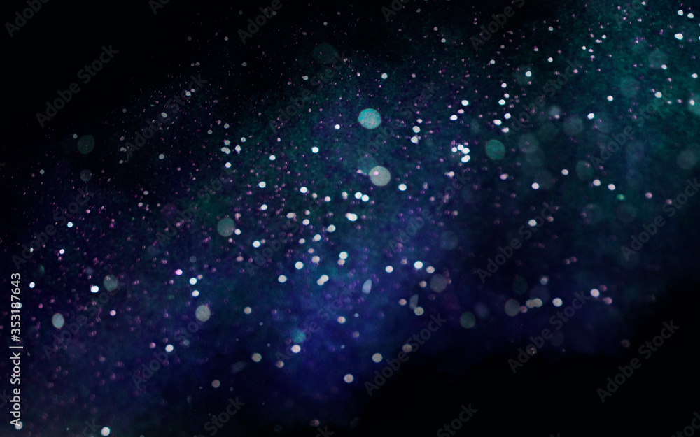 Obraz premium Christmas and New Year holidays glitter bokeh background