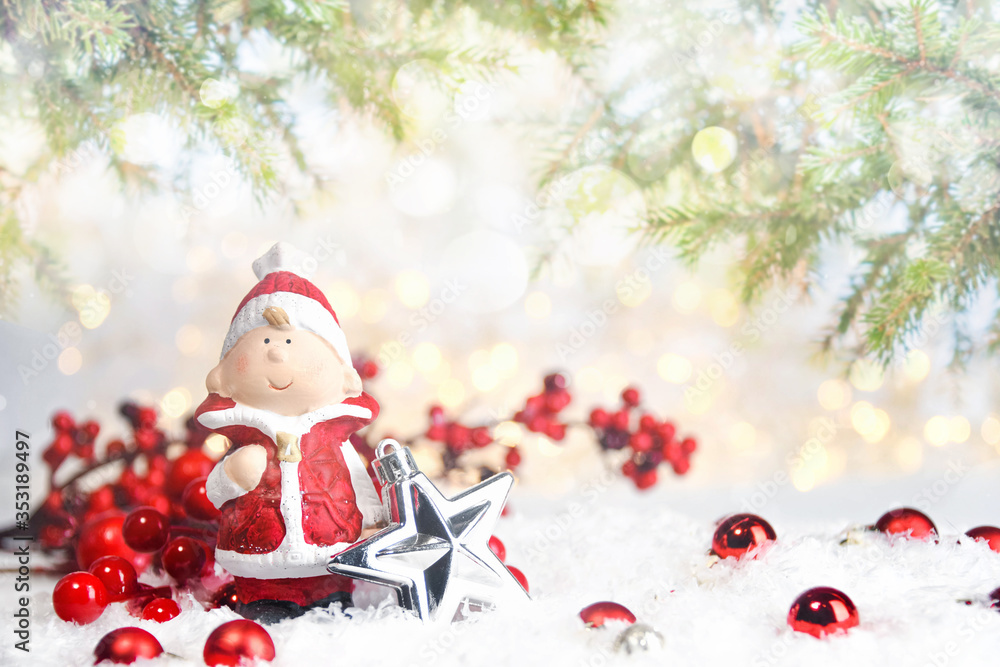 Merry Christmas and New Year holidys background. 2020 Merry Christmas and New Year holidys background. 2020