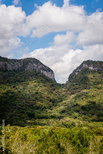 Vinales Valley, know for its unique limestone geomorphological mountain formations called mogotes. Cuba © Marina Marr