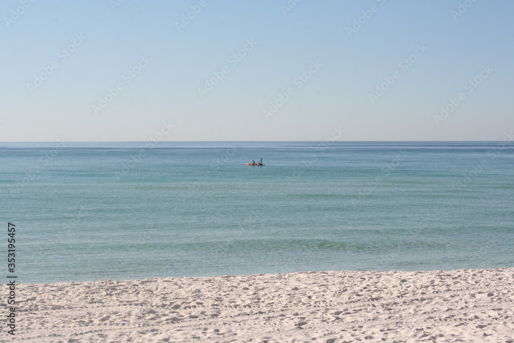 Watercraft in the Gulf of Mexico off the Panama City Beach