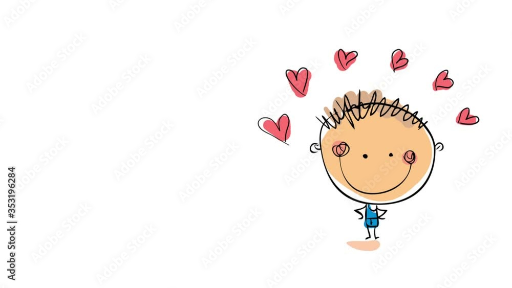 happy kid posing with attitude under an arch built above his head with cute pink hearts for an instant photo to give it to his crush on valentines day happy kid posing with attitude under an arch built above his head with cute pink hearts for an instant photo to give it to his crush on valentines day