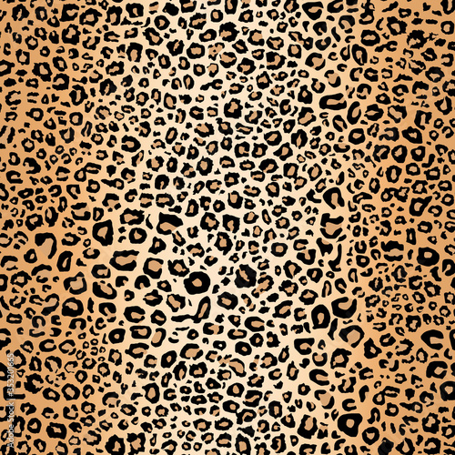 Leopard Print fur pattern illustrations