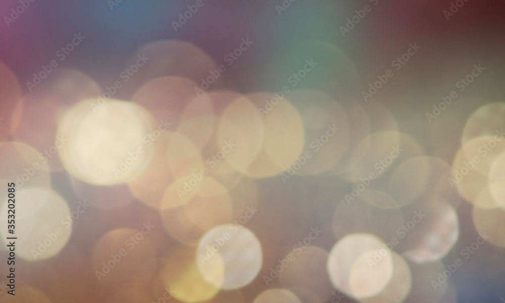 Christmas light background. Holiday glowing backdrop. Defocused Background With Blinking Stars. Blurred Bokeh. Christmas light background. Holiday glowing backdrop. Defocused Background With Blinking Stars. Blurred Bokeh.