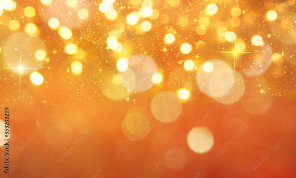 Christmas light background. Holiday glowing backdrop. Defocused Background With Blinking Stars. Blurred Bokeh. Christmas light background. Holiday glowing backdrop. Defocused Background With Blinking Stars. Blurred Bokeh.