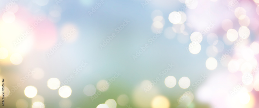 Obraz premium Blurred background. Spring color