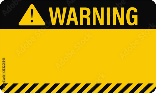 warning background ,Black and yellow line striped,Caution tape, warning sign vector illustration