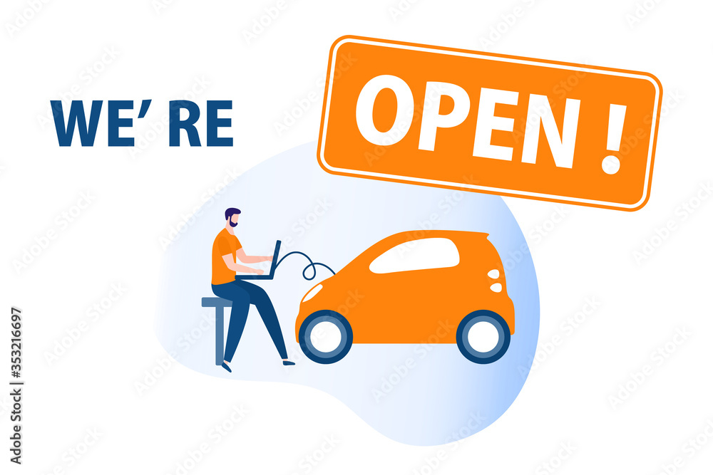 Quarantine Coronavirus Open Car repair service Quarantine Coronavirus Open Car repair service
