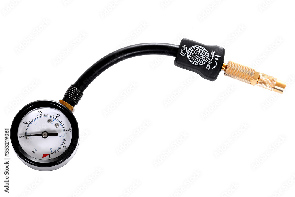 Fototapeta premium Tyre air deflator