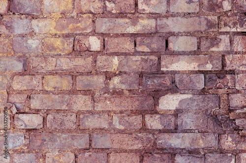 Brick wallpaper  texture. Background for creative design. textured  grunge