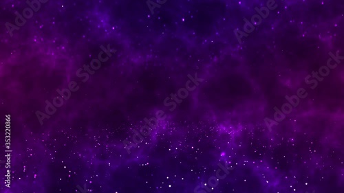 4k animations magical starry space background festive copy space