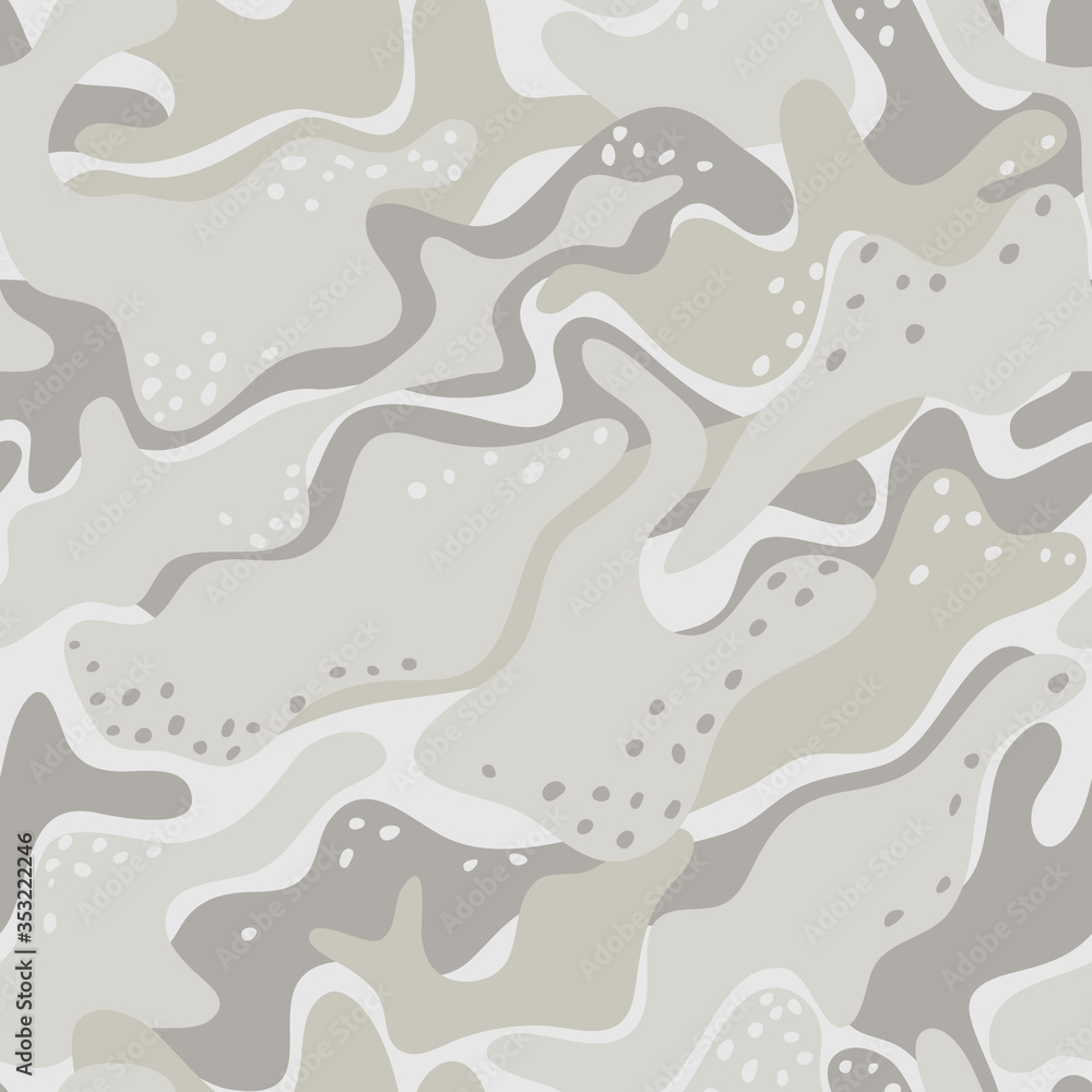 Seamless camouflage pattern Seamless camouflage pattern