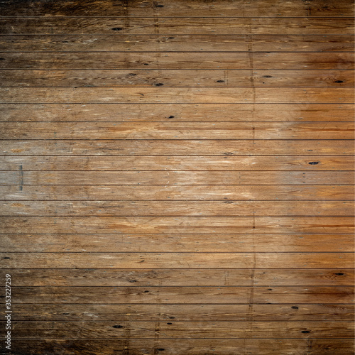 Wallpaper Mural old brown rustic dark grunge wooden texture - wood Background square Torontodigital.ca
