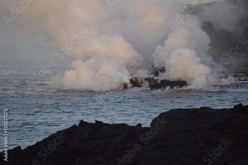lava ocean entry © tleslie24