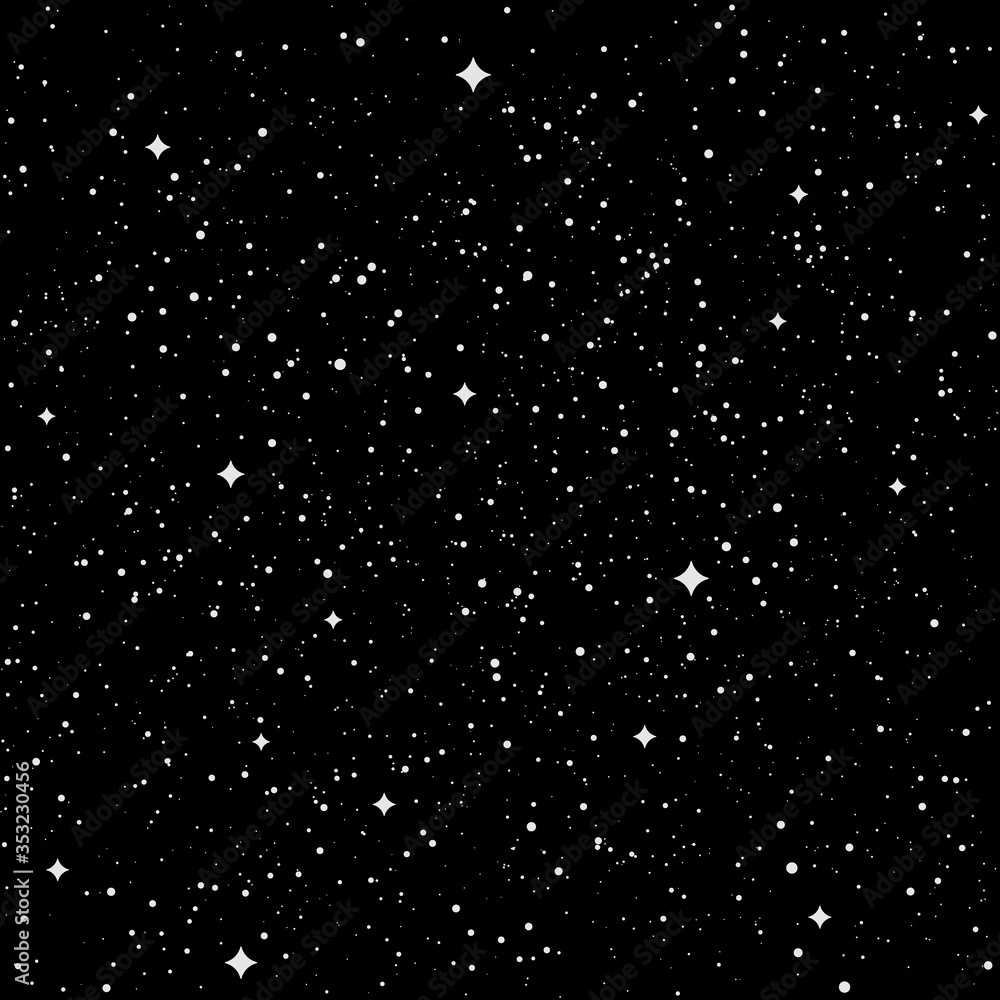 Free Vector  Sky full of stars texture