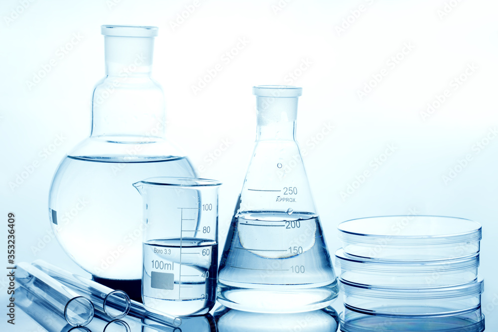 Laboratory glass. Macro image. Laboratory concept. Laboratory glass. Macro image. Laboratory concept.