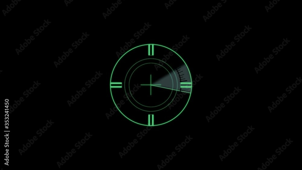 Neon animation of glowing circle. Neon animation of glowing circle.