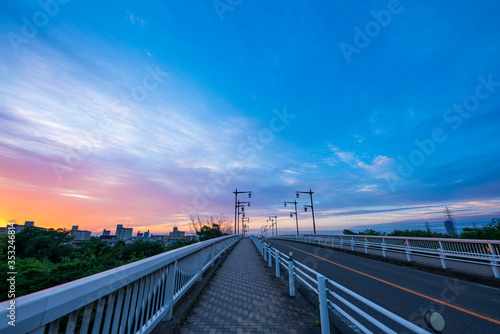 橋からの風景