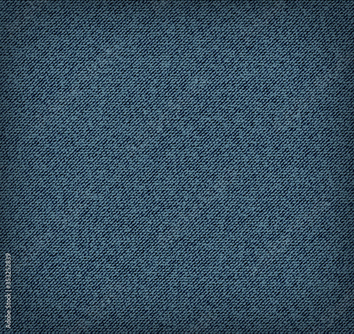 Vector blue denim background