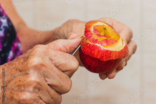 delicious apples background photo