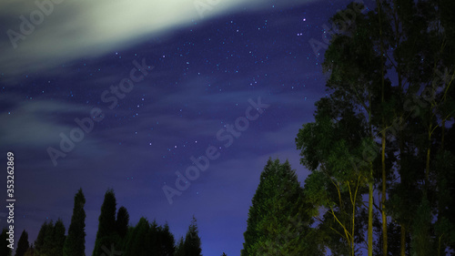 cielo Cajamarquino nocturno