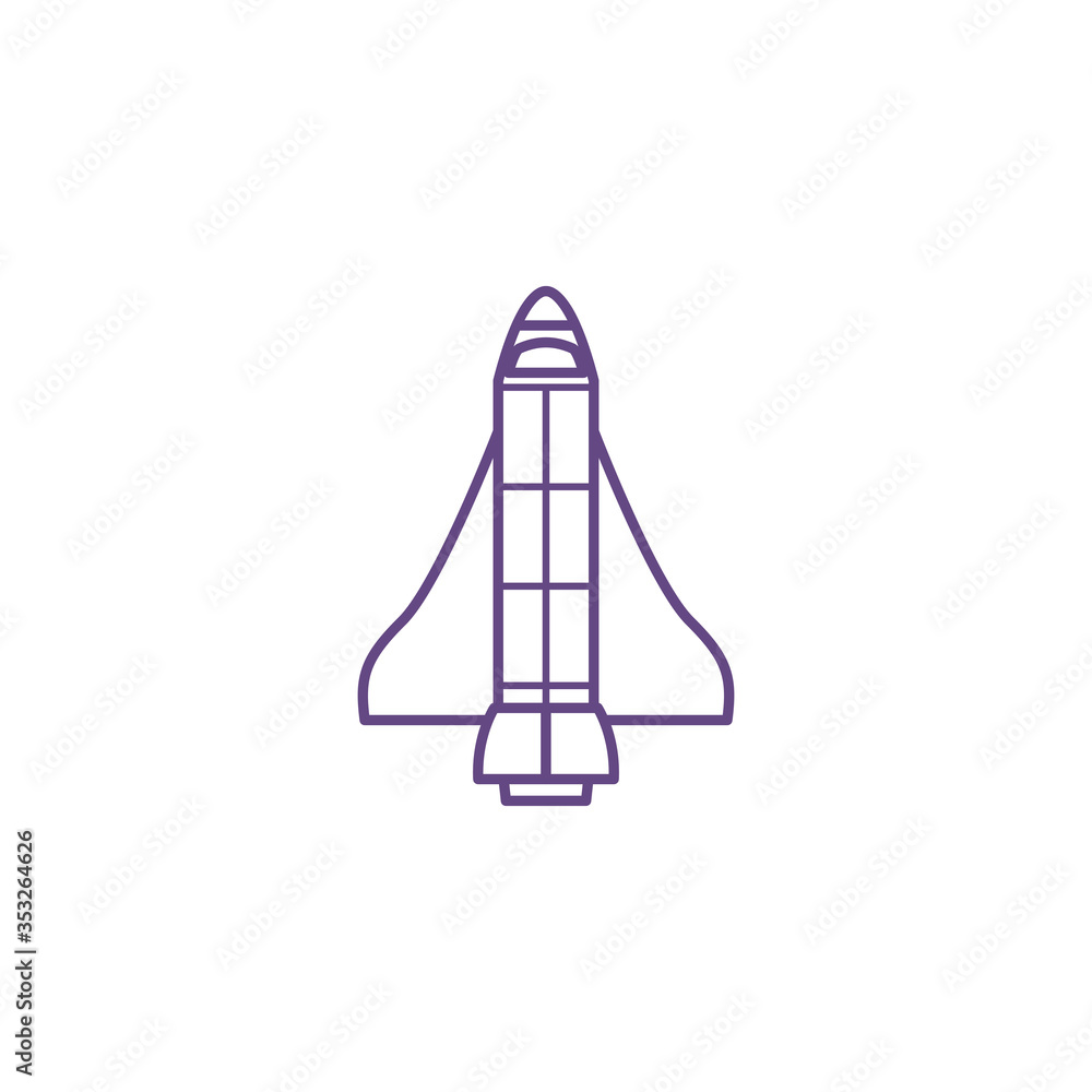 space ship vehicle flying isolated icon space ship vehicle flying isolated icon