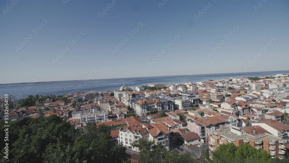 View of Arcachon and the Atlantic Ocean, France
View of Arcachon and the Atlantic Ocean, France