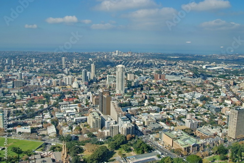 Sidney aerial view