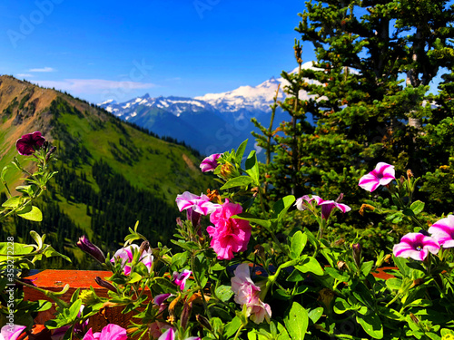 Crystal Mountain Summit in Washington state
