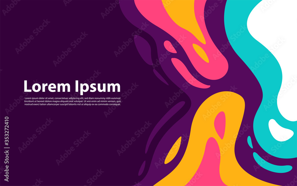 Creative geometric. Trendy fluid flow gradient shapes composition. Creative geometric. Trendy fluid flow gradient shapes composition.