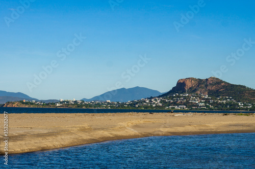 Townsville sitting under Castle Hill