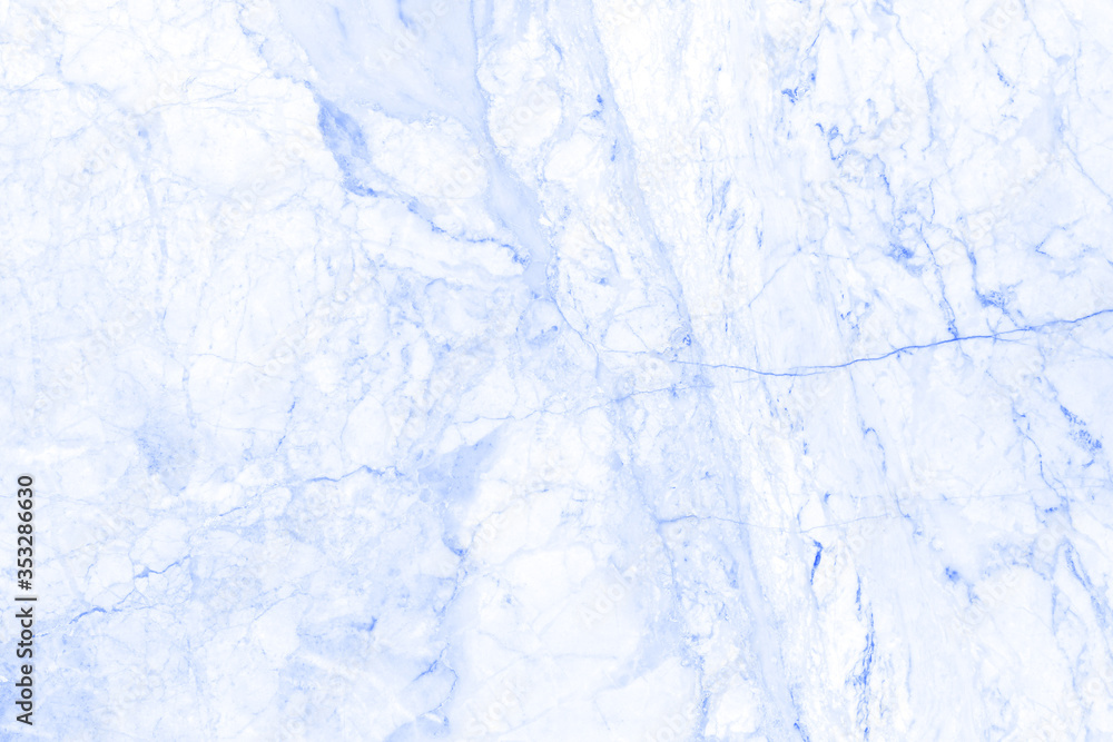 Obraz premium Blue pastel marble floor texture background with high resolution, Top view of natural tiles stone in seamless pattern and luxurious.