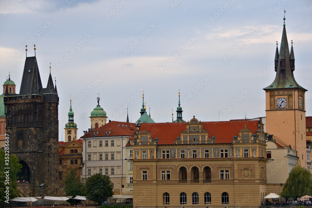 Red tiled roofs of Prague Red tiled roofs of Prague