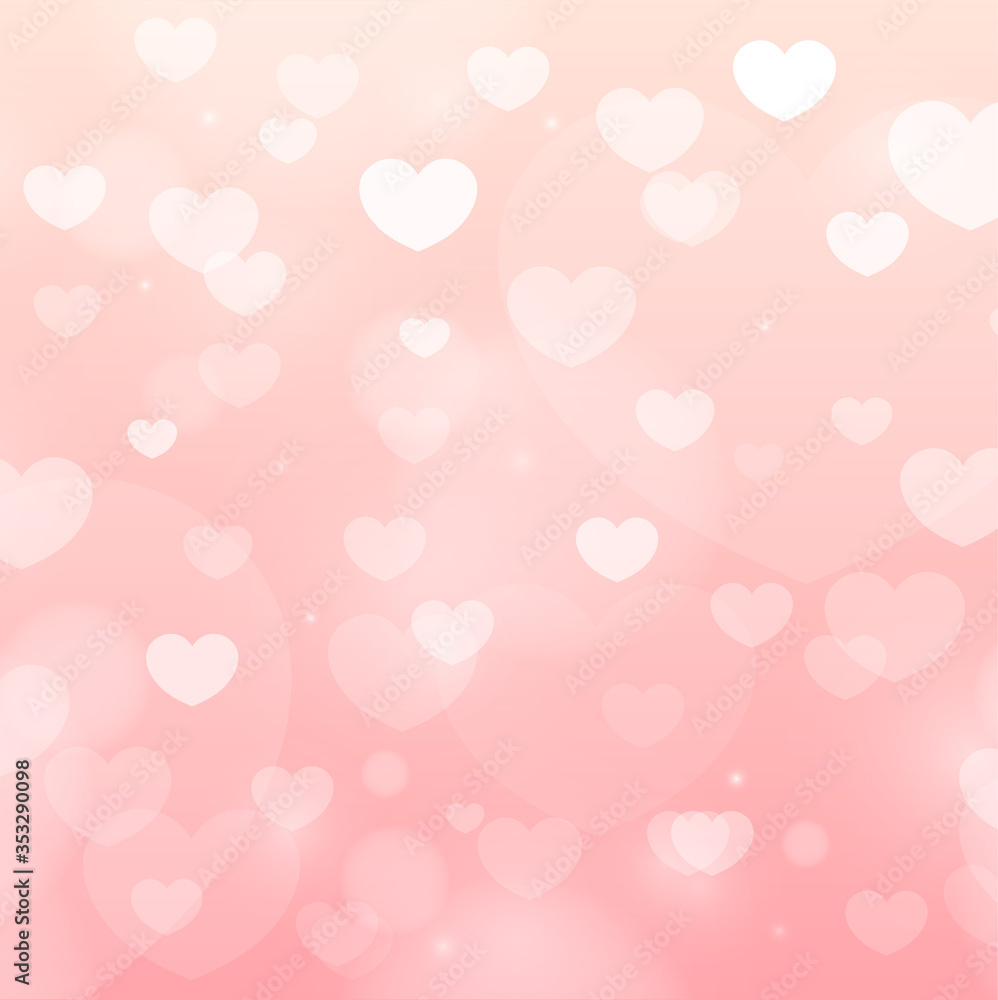 Heart background. Pink background. For backdrop,wallpaper,background. Space for text. Vector illustration. Heart background. Pink background. For backdrop,wallpaper,background. Space for text. Vector illustration.