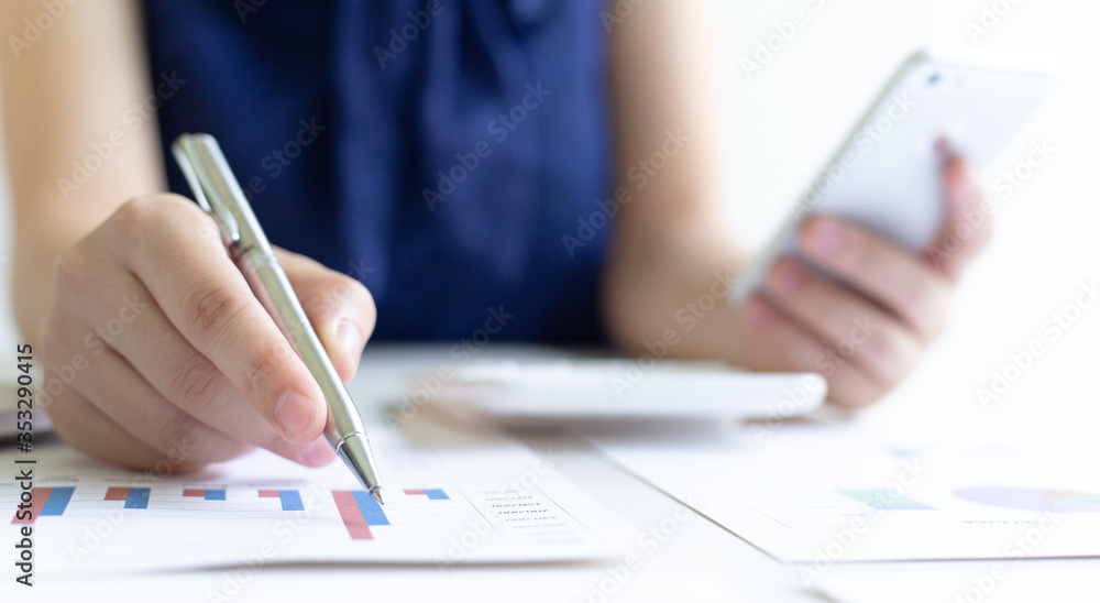 Head of marketing has analyzed the financial income graph of the company in order to develop the structure of the company to be ready for the economy in the future. Financial results analysis concept. Head of marketing has analyzed the financial income graph of the company in order to develop the structure of the company to be ready for the economy in the future. Financial results analysis concept.