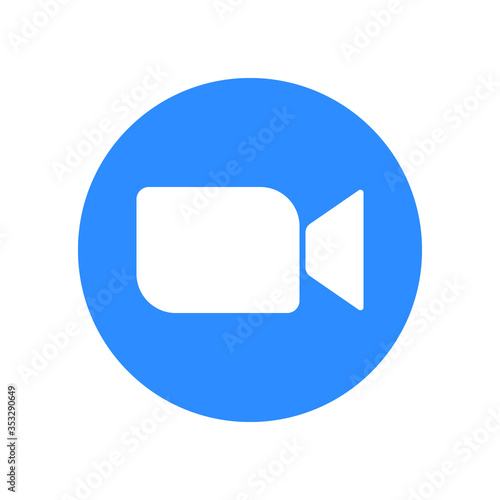 Video call icon Template for your design photo