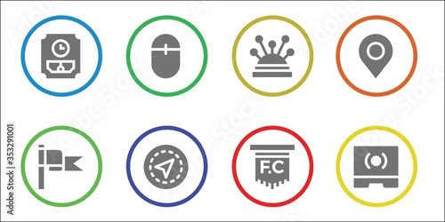 pointer icon set