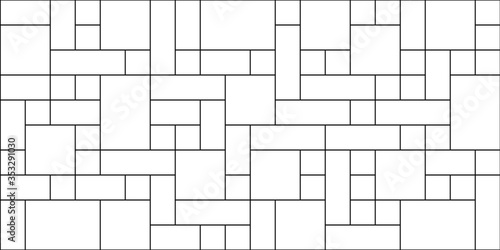 Checkered geometric abstract pattern. Template for your design