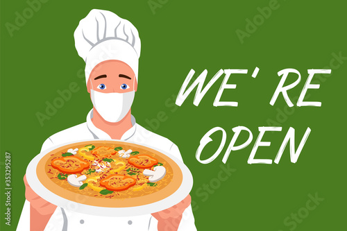 Cafes allow to reopen after oronavirus Restrictions. 