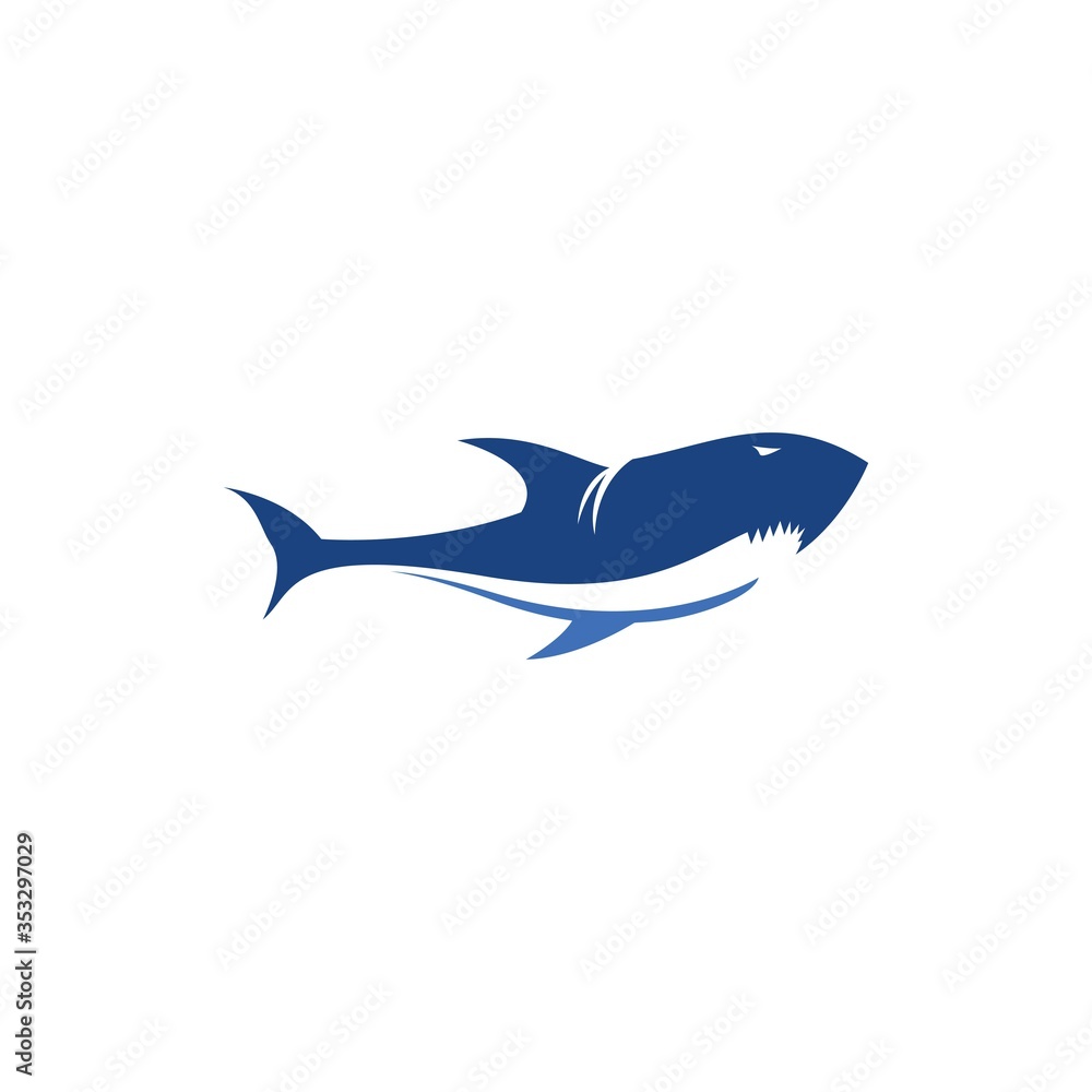 Obraz premium Shark Logo