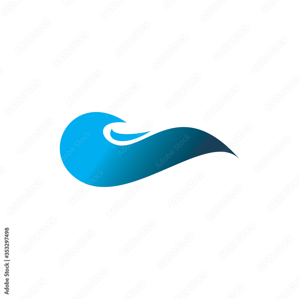 blue shape color logo design blue shape color logo design